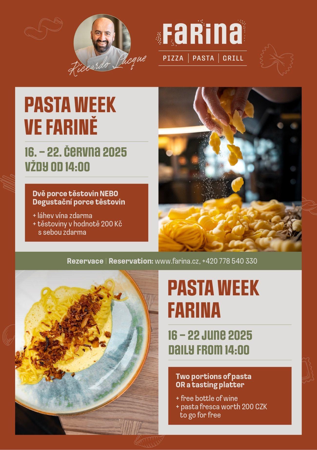Pasta week in farina article image